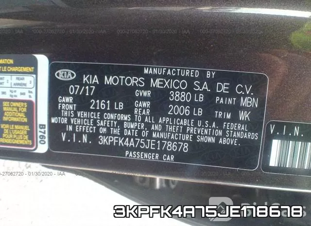 3KPFK4A75JE178678 фото 10