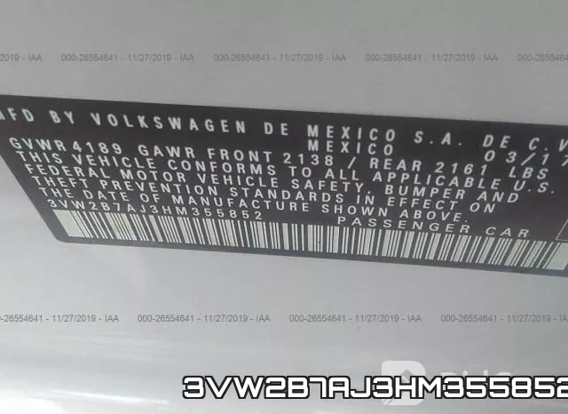 3VW2B7AJ3HM355852 фото 10