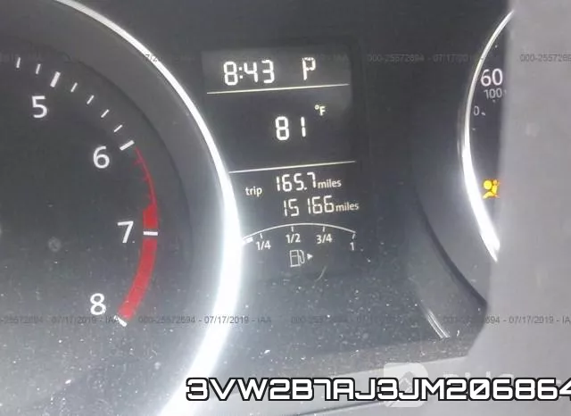3VW2B7AJ3JM206864 фото 8