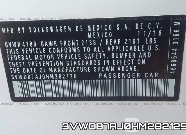 3VWDB7AJ0HM282125 фото 10