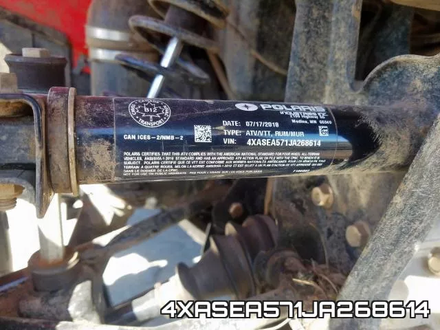 4XASEA571JA268614 фото 2