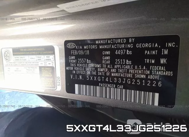5XXGT4L33JG251226 фото 10