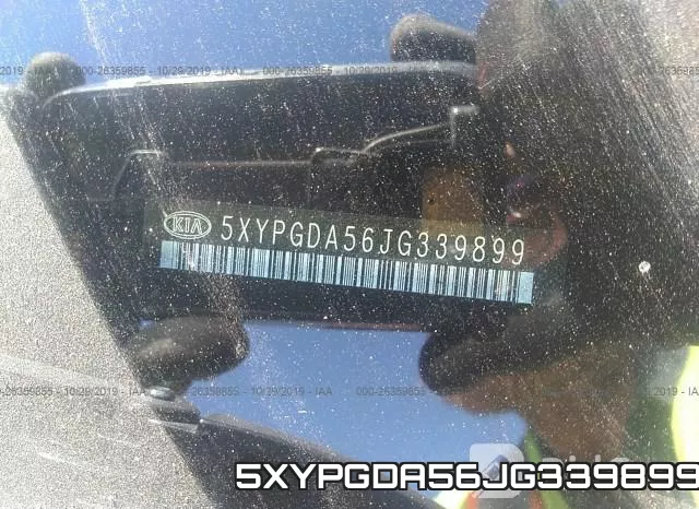 5XYPGDA56JG339899 фото 10