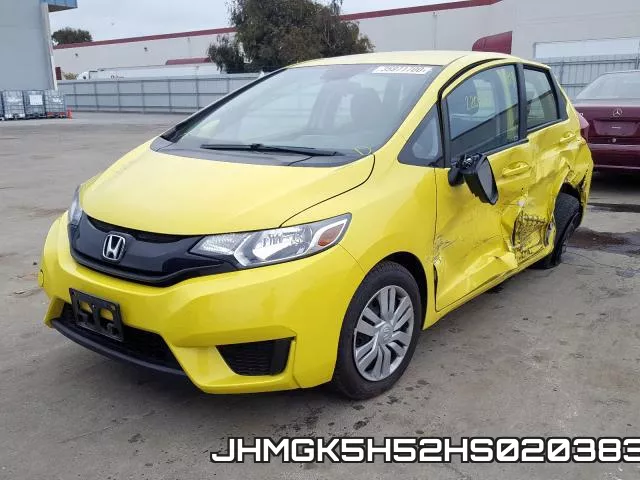 JHMGK5H52HS020383 фото 3