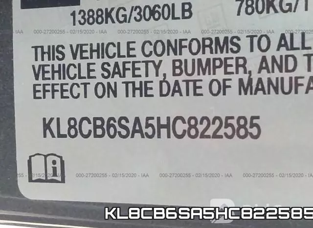 KL8CB6SA5HC822585 фото 10