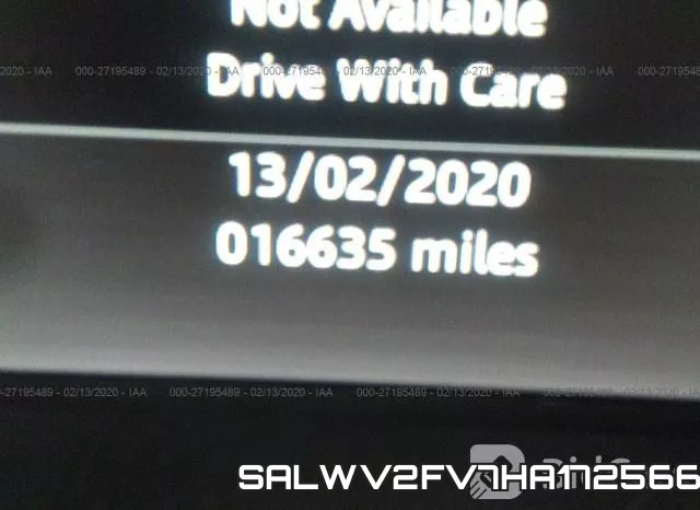 SALWV2FV7HA172566 фото 8