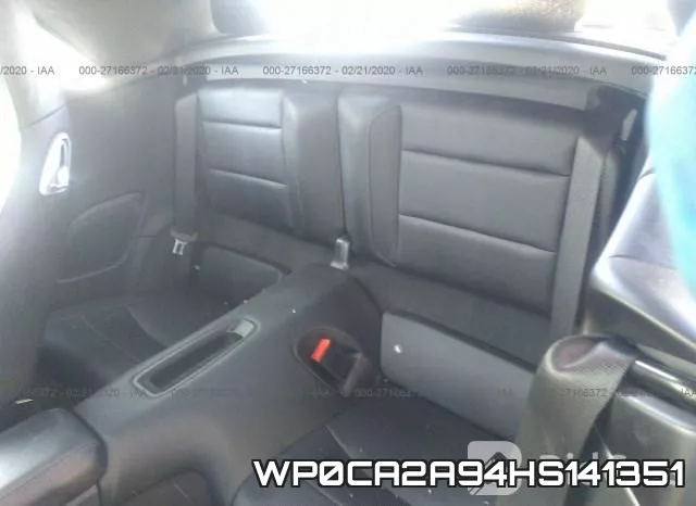 WP0CA2A94HS141351 фото 9