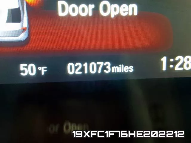 19XFC1F76HE202212 фото 9