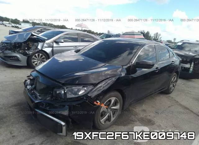 19XFC2F67KE009748 фото 3