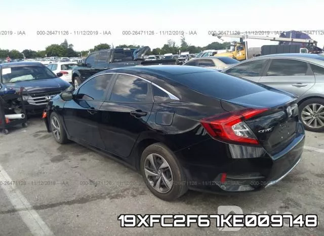 19XFC2F67KE009748 фото 4