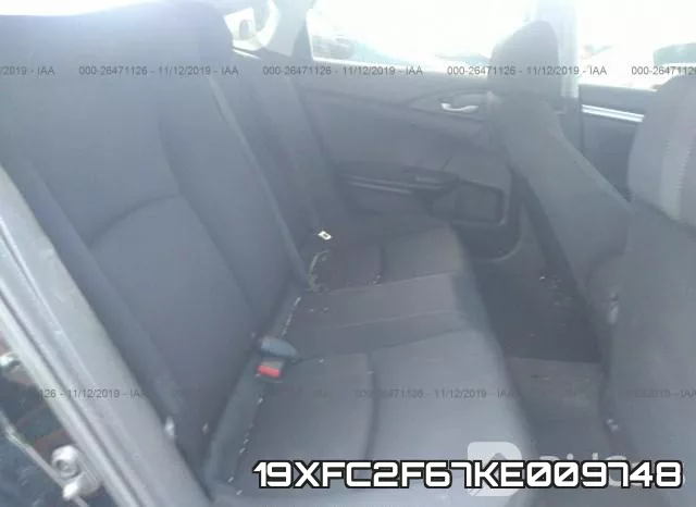 19XFC2F67KE009748 фото 9