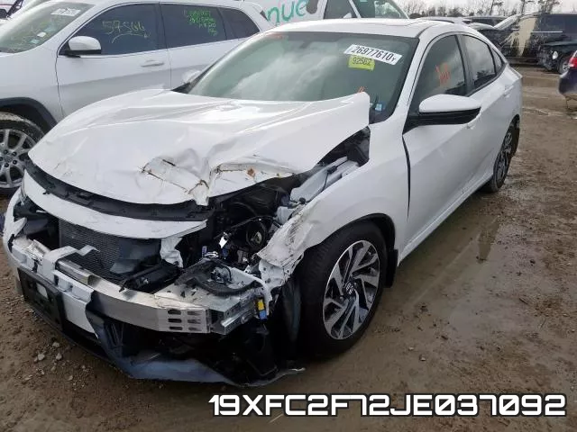 19XFC2F72JE037092 фото 3