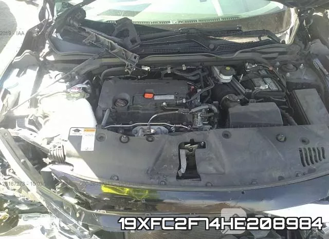 19XFC2F74HE208984 фото 2