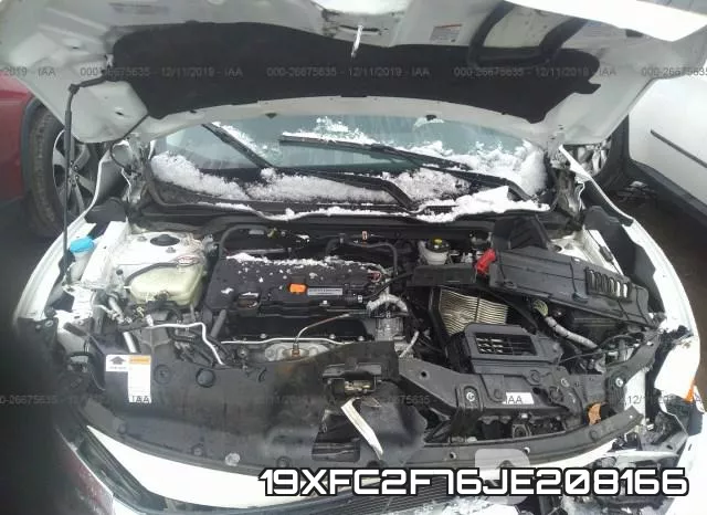 19XFC2F76JE208166 фото 2