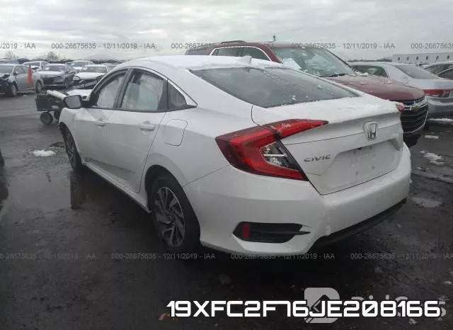19XFC2F76JE208166 фото 4