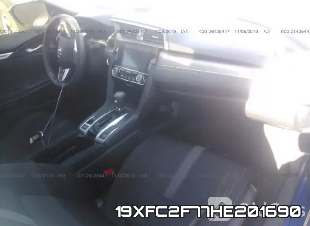 19XFC2F77HE201690 фото 6