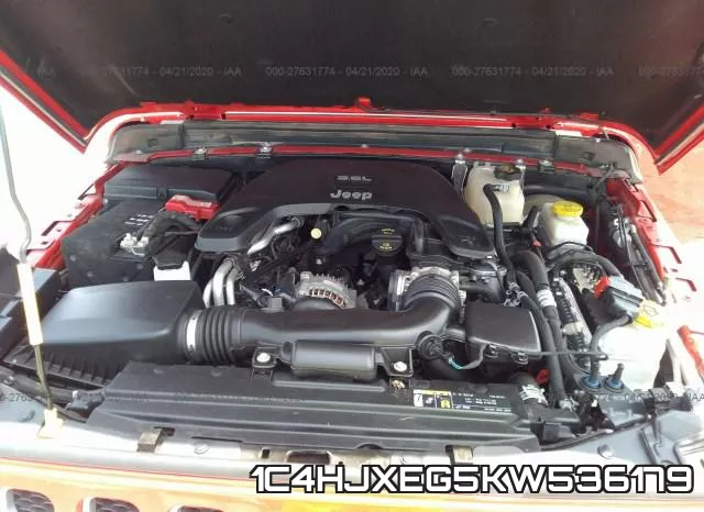 1C4HJXEG5KW536179 фото 2