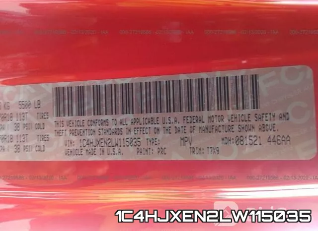 1C4HJXEN2LW115035 фото 10