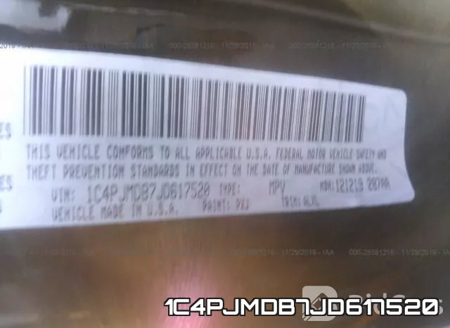 1C4PJMDB7JD617520 фото 10