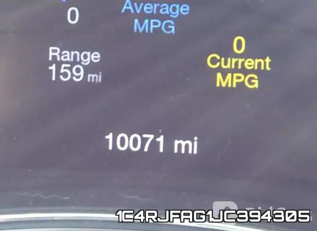1C4RJFAG1JC394305 фото 8
