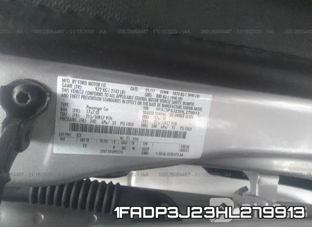 1FADP3J23HL279913 фото 10