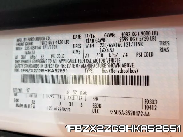 1FBZX2ZG9HKA52651 фото 2