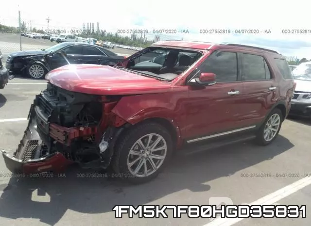 1FM5K7F80HGD35831 фото 3