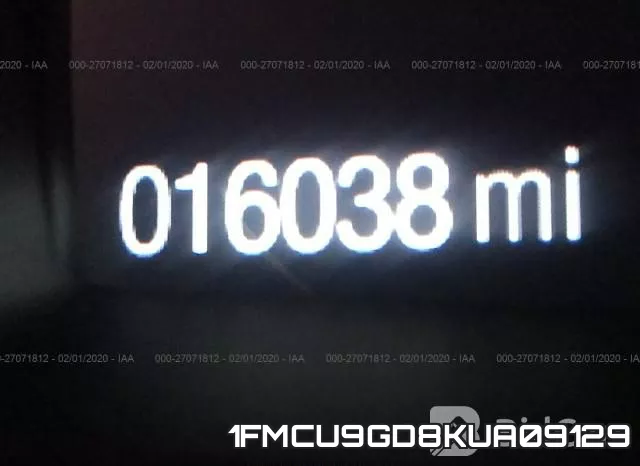 1FMCU9GD8KUA09129 фото 8