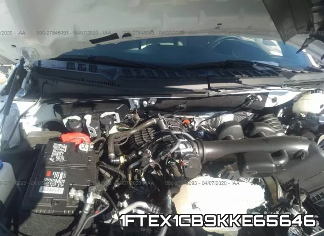 1FTEX1CB9KKE65646 фото 2