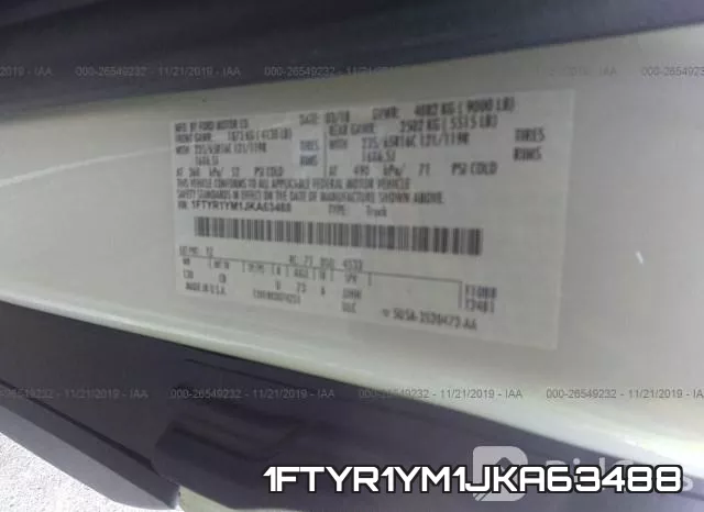 1FTYR1YM1JKA63488 фото 10