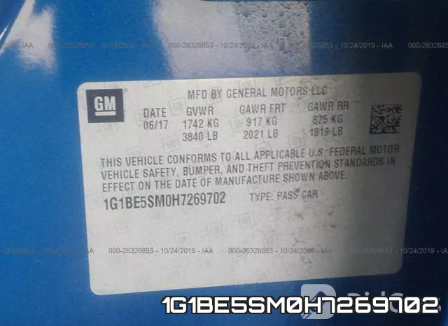 1G1BE5SM0H7269702 фото 10