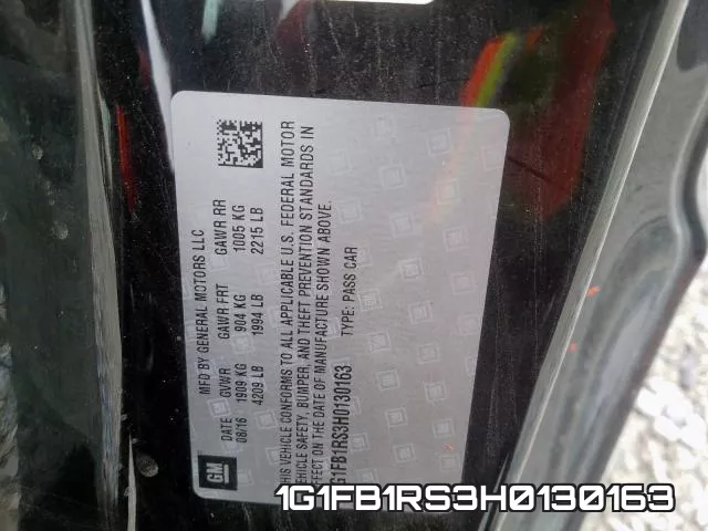 1G1FB1RS3H0130163 фото 2