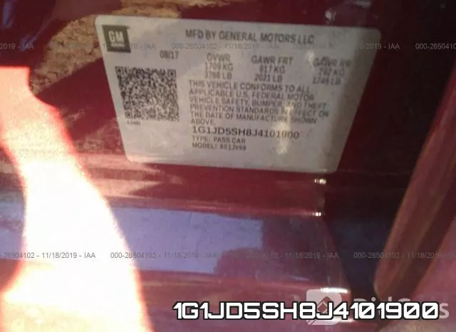 1G1JD5SH8J4101900 фото 10