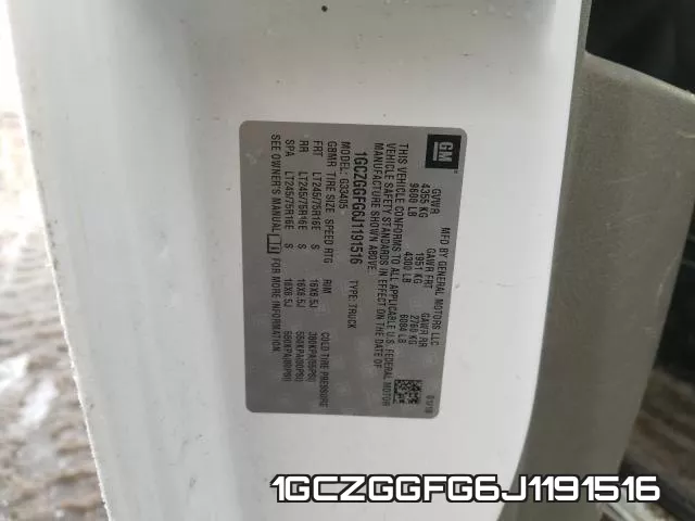 1GCZGGFG6J1191516 фото 2