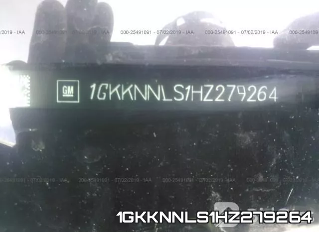 1GKKNNLS1HZ279264 фото 10