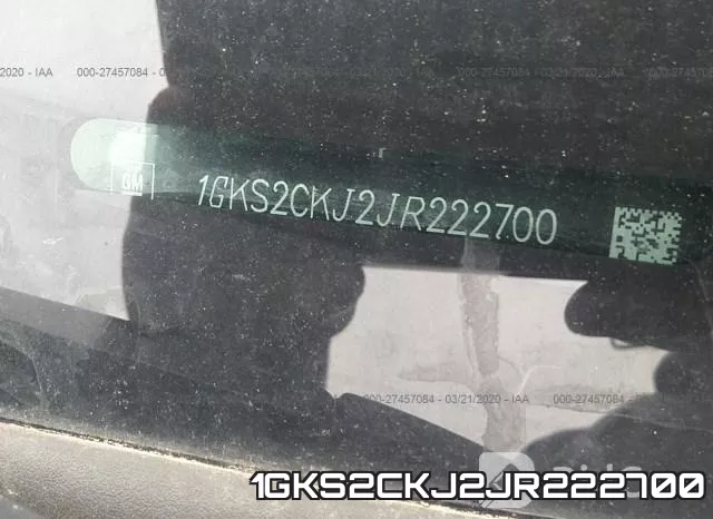 1GKS2CKJ2JR222700 фото 10
