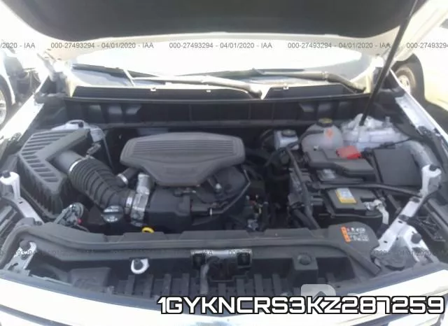 1GYKNCRS3KZ287259 фото 2