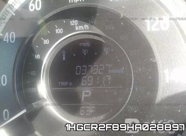 1HGCR2F89HA028897 фото 8