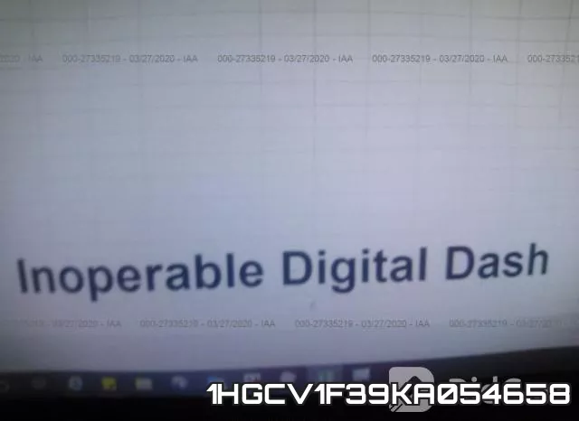 1HGCV1F39KA054658 фото 8