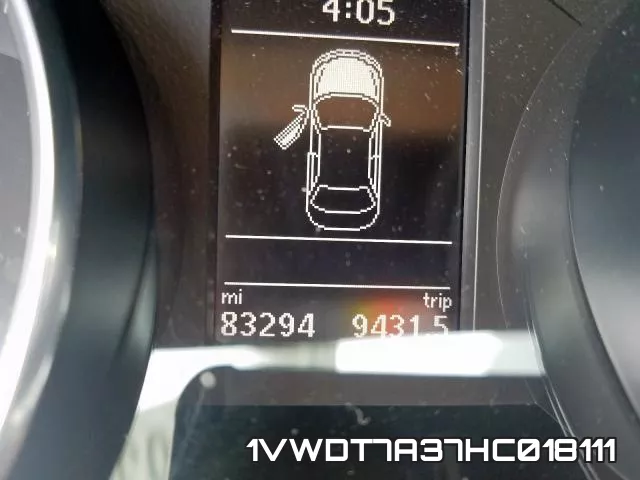 1VWDT7A37HC018111 фото 9