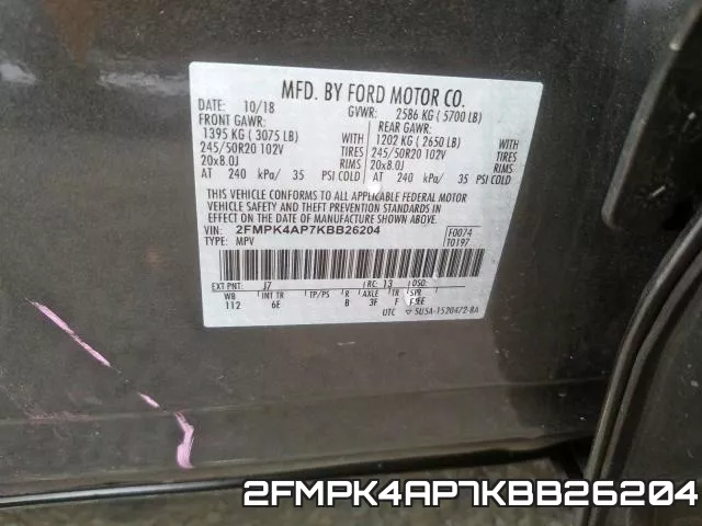 2FMPK4AP7KBB26204 фото 2