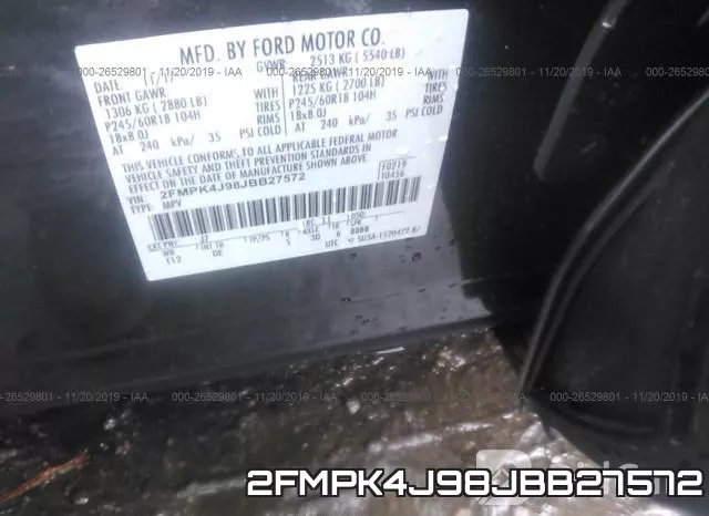 2FMPK4J98JBB27572 фото 10