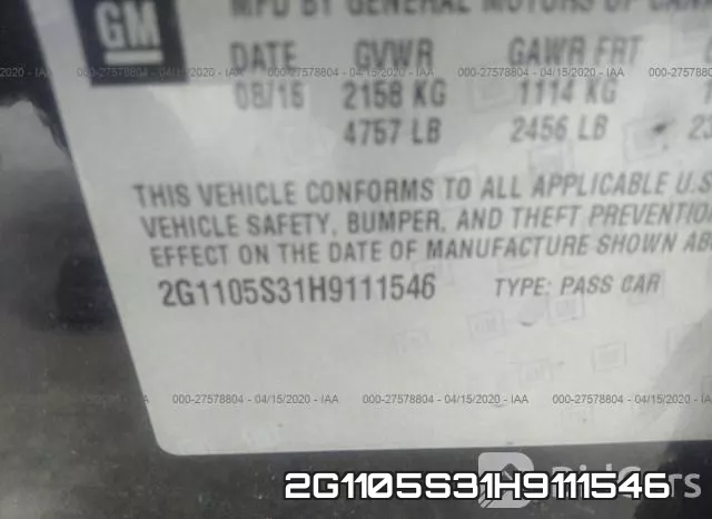 2G1105S31H9111546 фото 10
