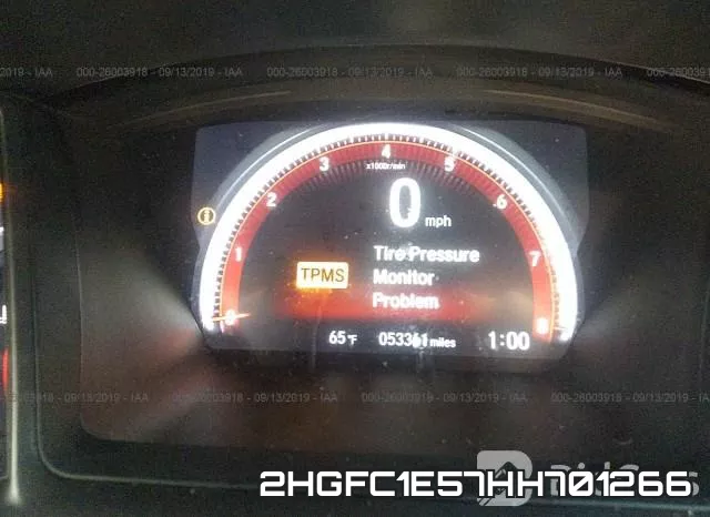 2HGFC1E57HH701266 фото 8