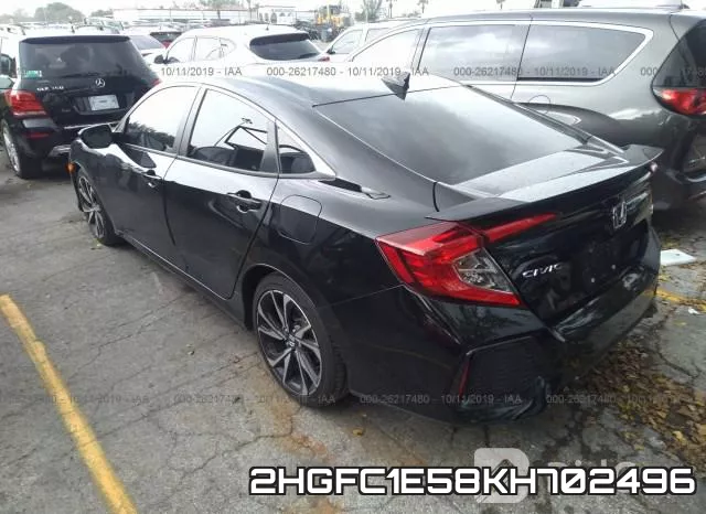 2HGFC1E58KH702496 фото 4
