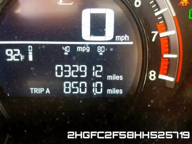 2HGFC2F58HH525719 фото 9
