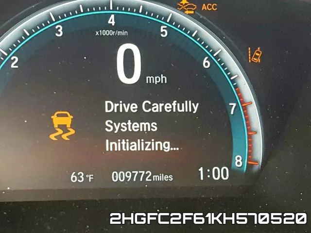 2HGFC2F61KH570520 фото 9