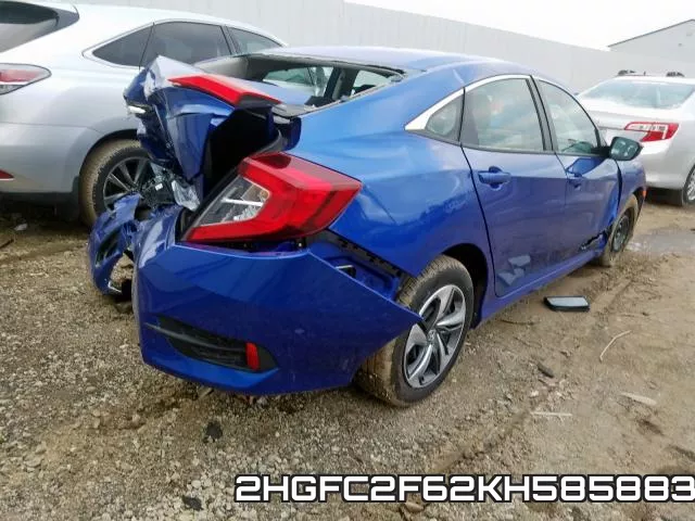 2HGFC2F62KH585883 фото 5