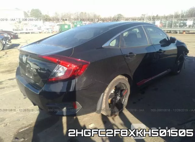 2HGFC2F8XKH501505 фото 5