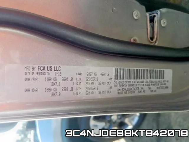3C4NJDCB8KT842078 фото 2